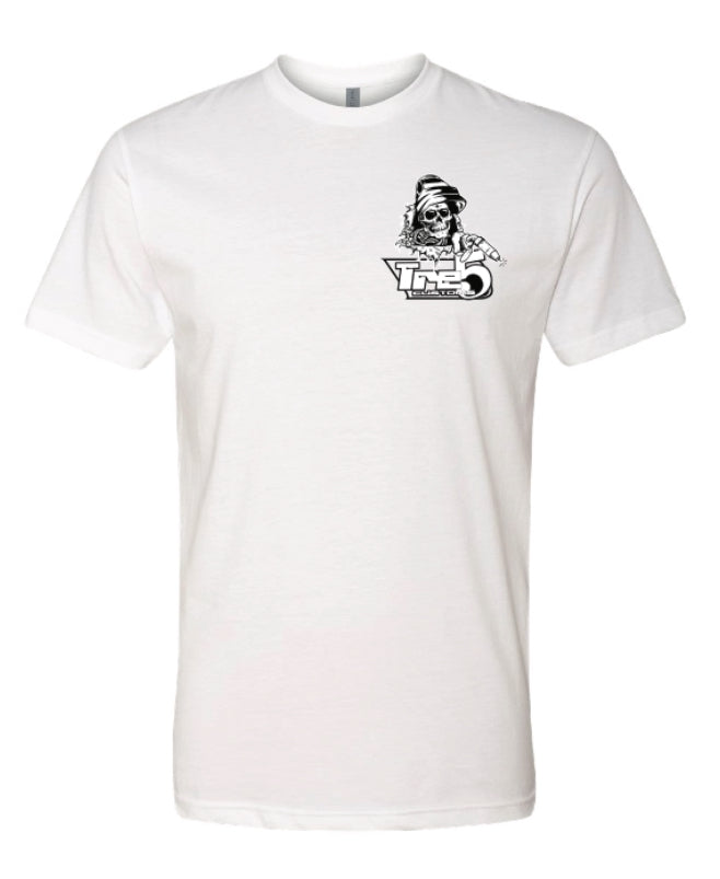 White Skull Tee