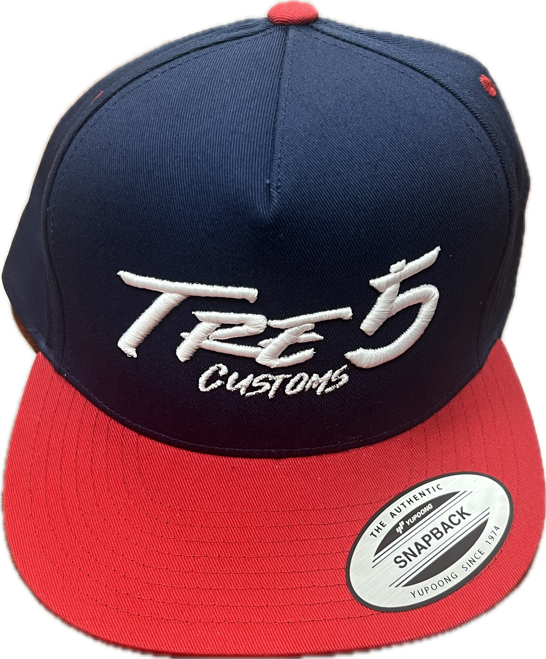 R/W/B Puff Embroidery Hat