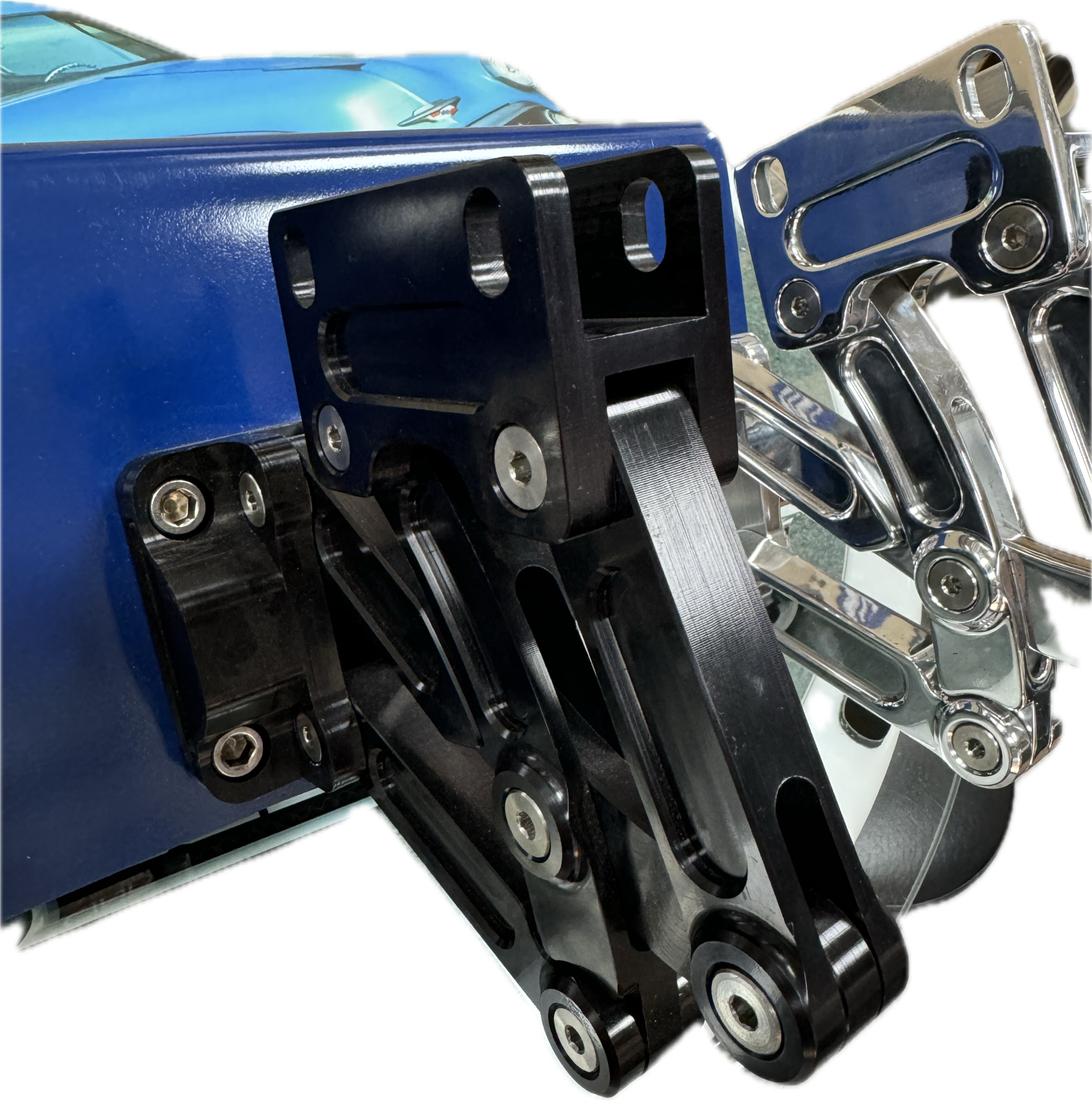 Billet Aluminum Bed Floor Hinges (or universal)