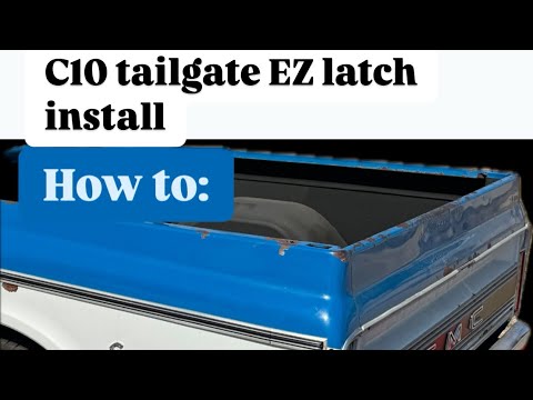 67-72 Tailgate latch kit