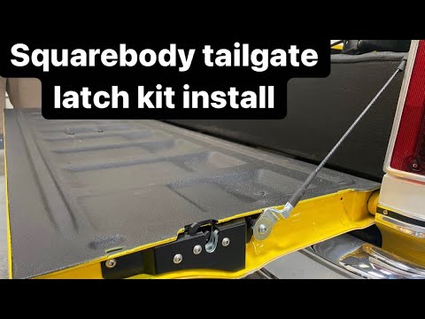 76-87 C10 Tailgate latch kit