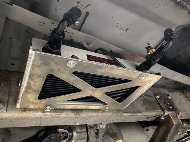 Transmission cooler mount, with optional cooler